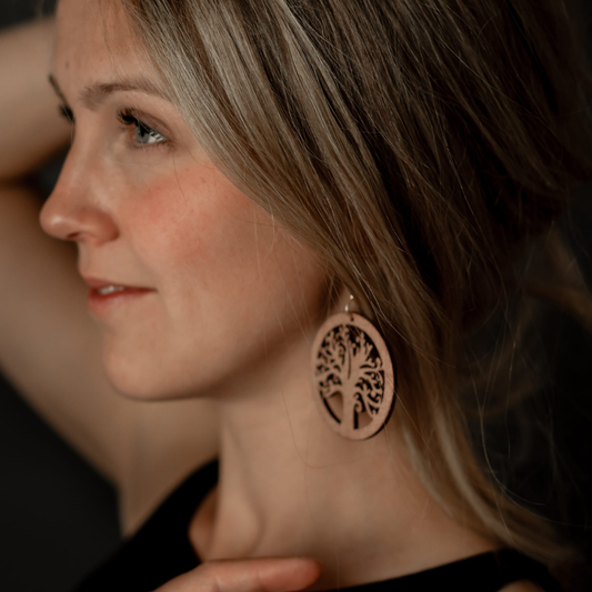 Örhängen livets träd