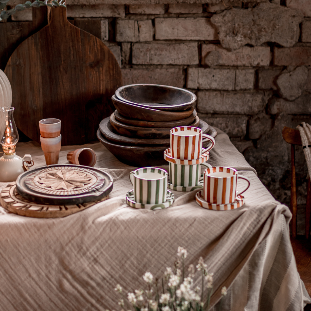 Kopp med fat, Fjällrand