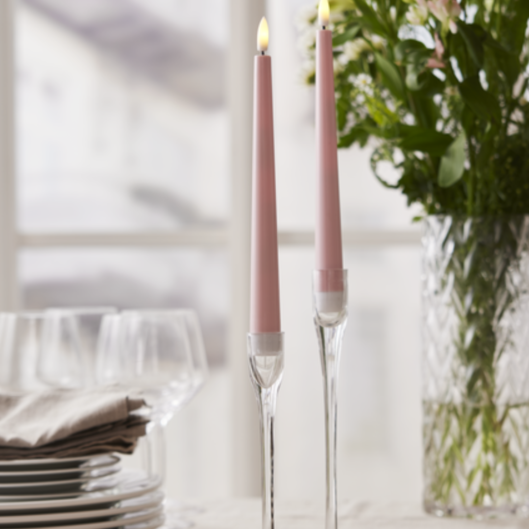 LED Antikljus 2-PACK Candy