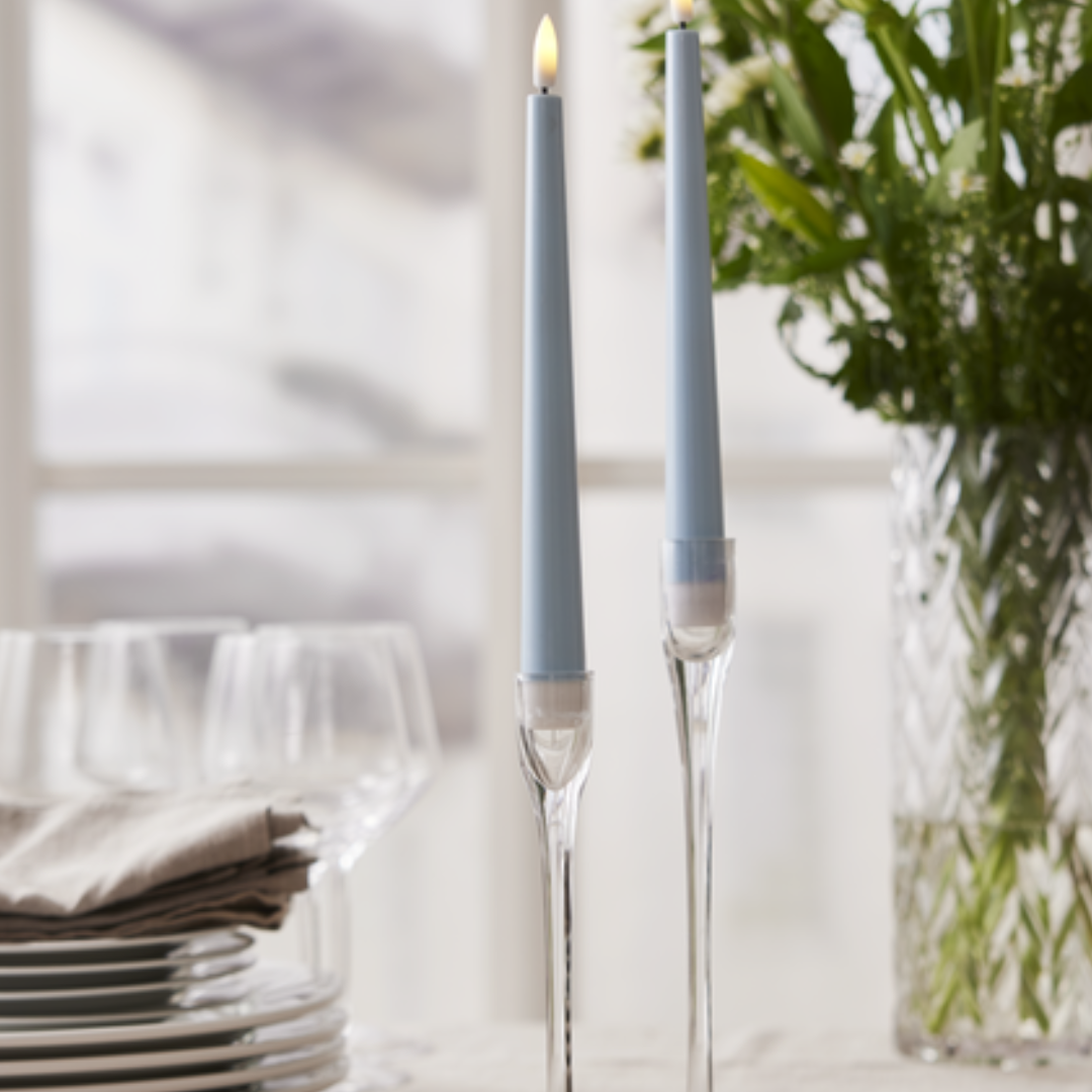 LED Antikljus 2-PACK Candy