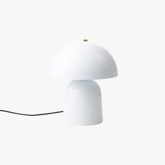 Fungi Vit bordslampa