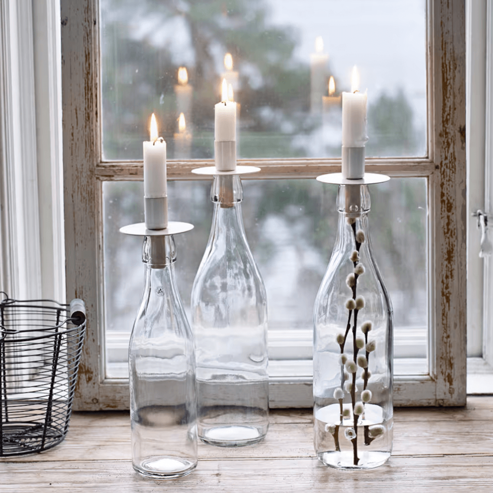Ljushållare till flaska
