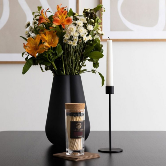 Stora tändstickor av eldstickan