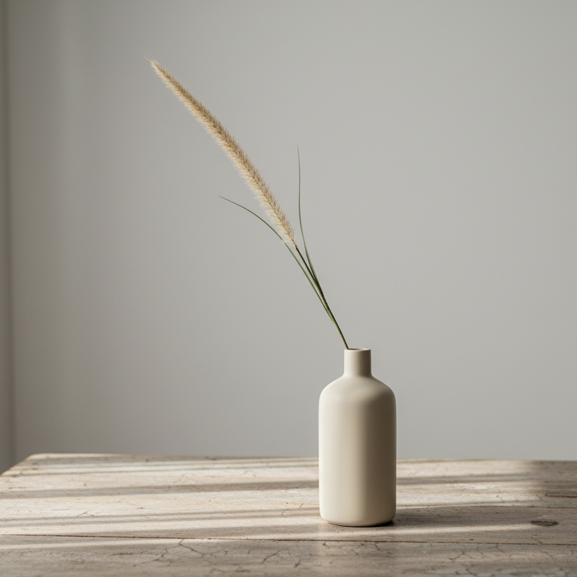 Feather brush grass 105cm, natural