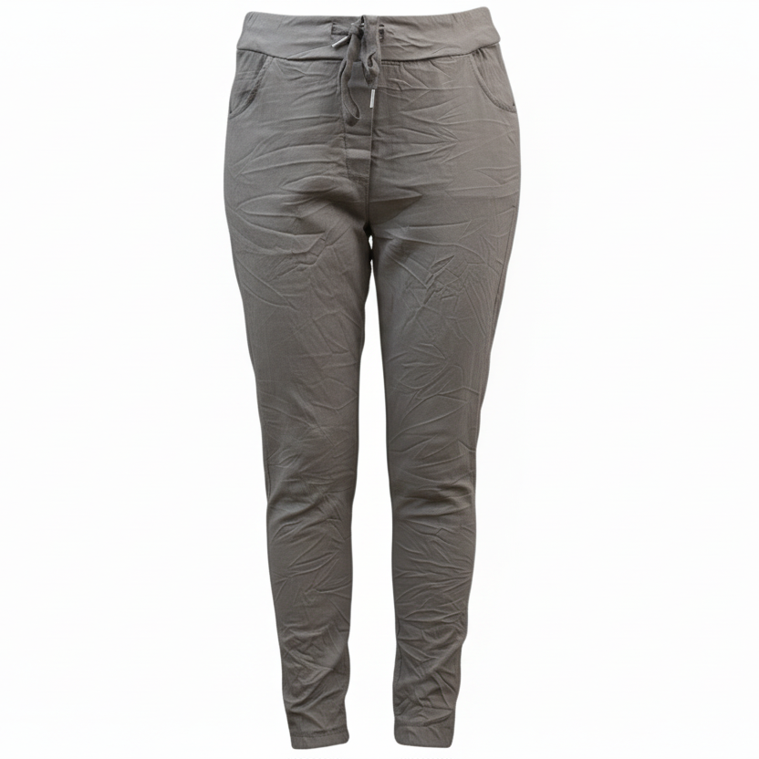 Stretch Trousers Signe, Taupe