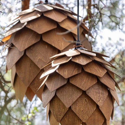 Skogsgläntan kotte lampa av frera design