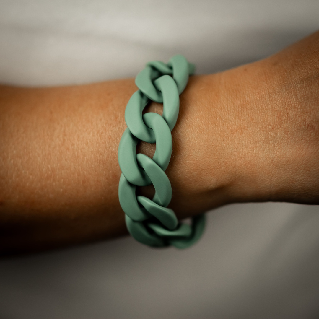 Armband petrol grön