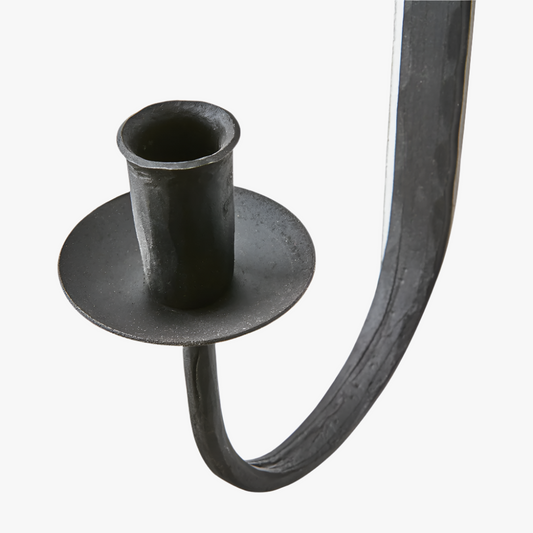 Väggljusstake Thor, svart