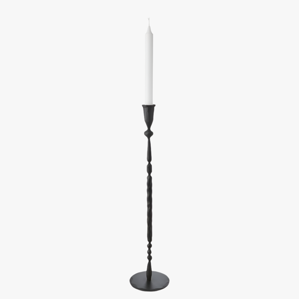 Ljusstake Thor L, Svart