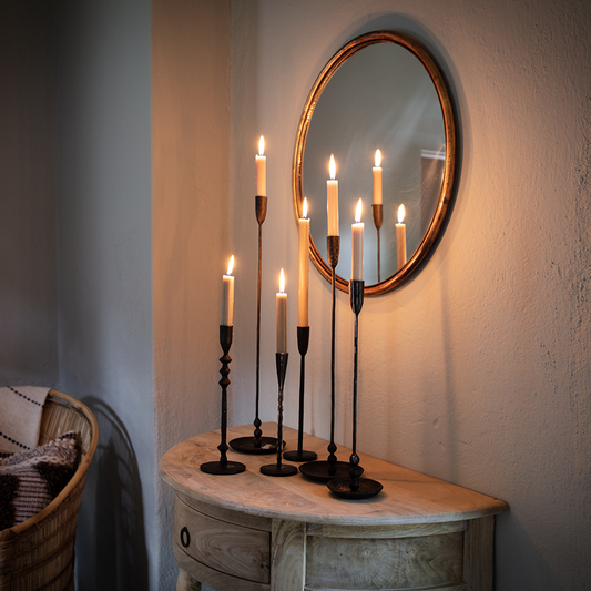 Ljusstake Thor M, Svart