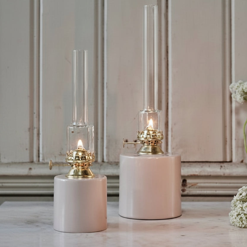 Fotogenlampa Rak, Beige