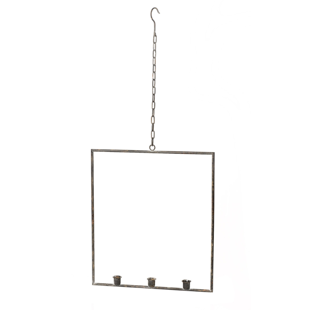 Hängande ljusstake kvadrat