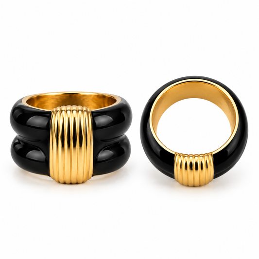 Ring Noir Luxe