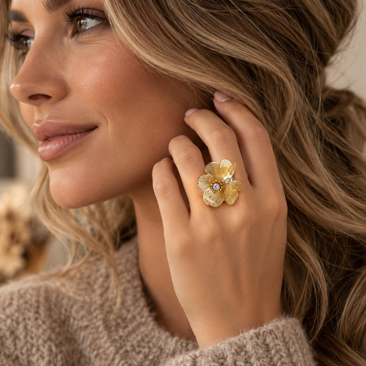 Ring Blooming Butterfly