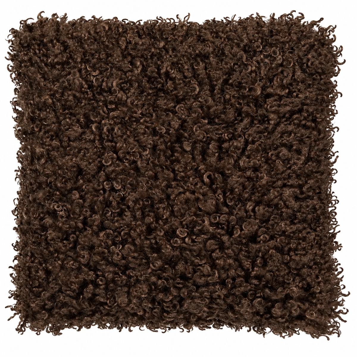 Kudde Fuskpäls Wooly, Brun