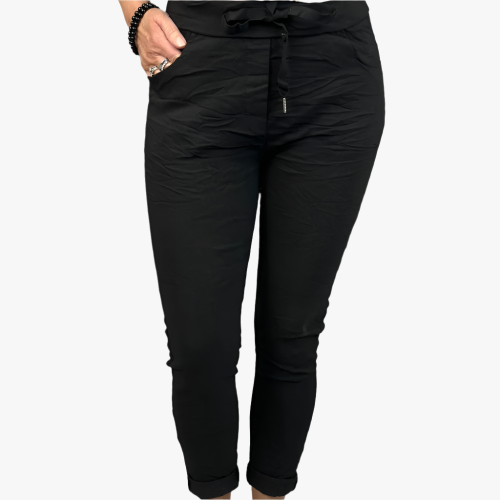 Stretchbyxa Signe, Svart