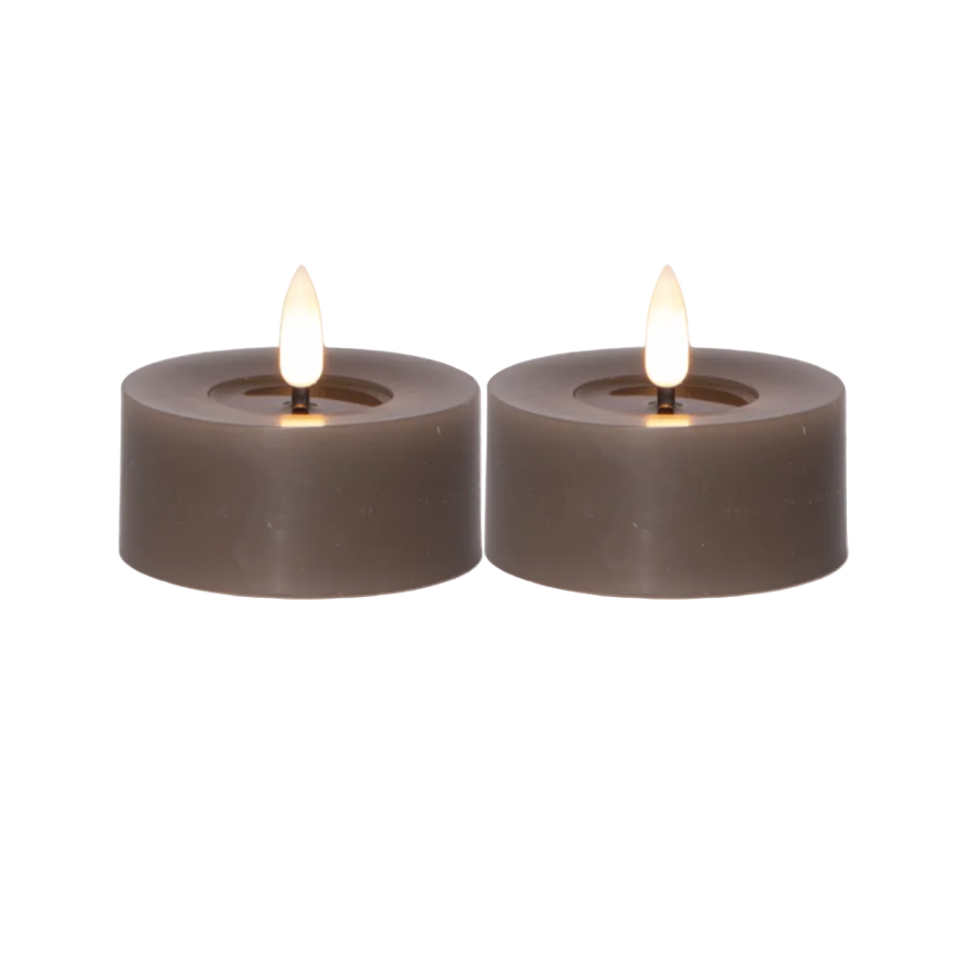 Heat candles large led Flamme 2-pack