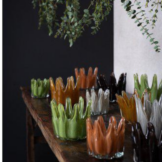 Ljuslykta Millie liten, Aprikos