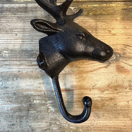 Krok Rådjurshuvud i gjutjärn