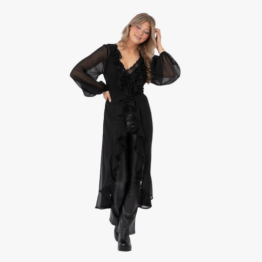 Kaftan Valentina, Svart