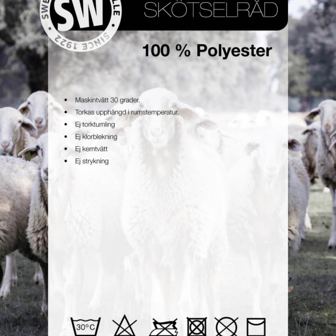 Pläd Fuskpäls Misty, Sand