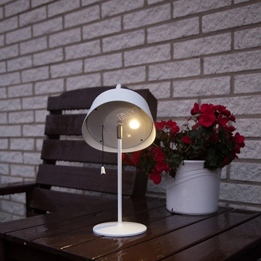 Solcellslampa Cervia Vit