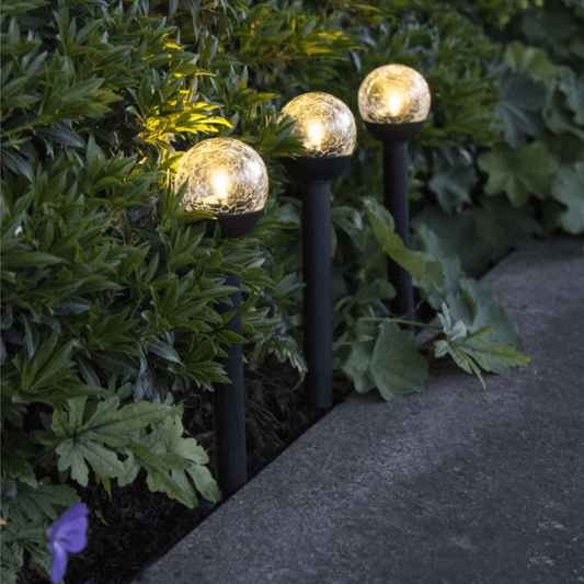 Solcells lampor 3-pack Roma