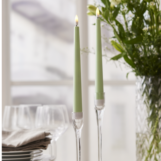 LED Antikljus 2-PACK Candy