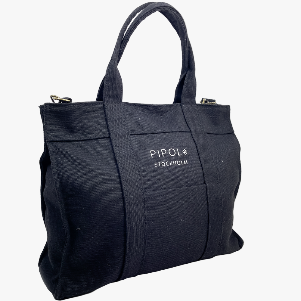 Väska Rive Canvas, Medi Black