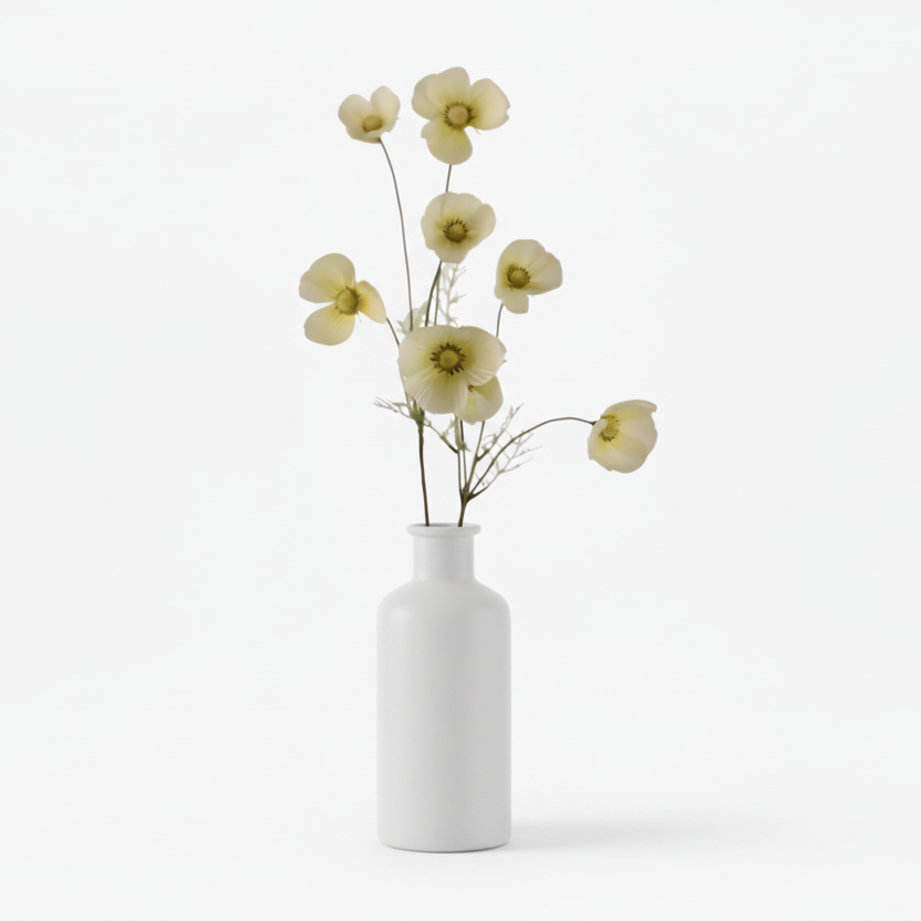 Rose Carnation 100cm, Yellow