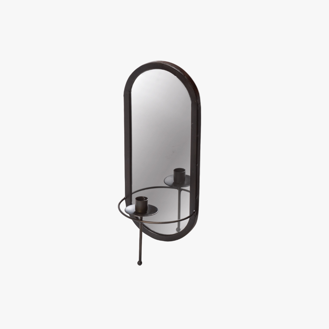 Spegel med ljus, Meja