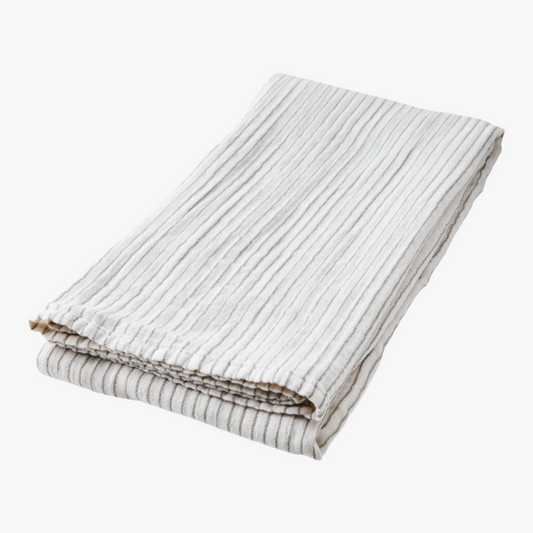 Duk Olivgrön/elfenbensvit