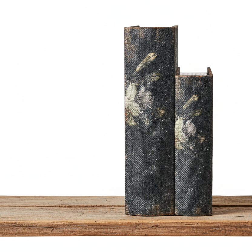 Dekorationsbok Brooke 2-set, Flower