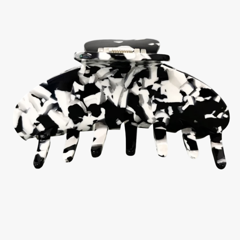 Hårklämma Black & White