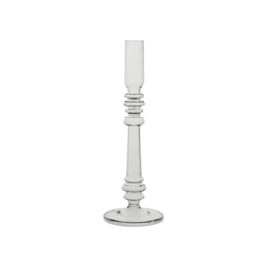Ljusstake Daisy, Klarglas