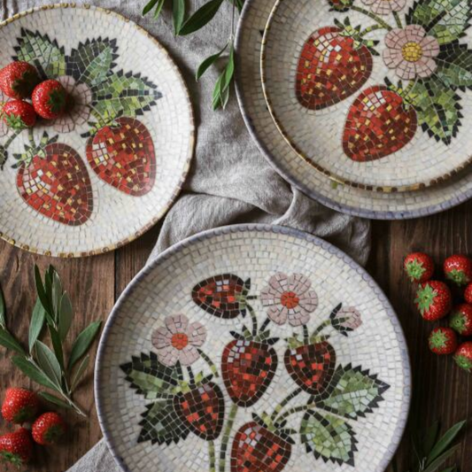 Fat Strawberry Mosaic, Litet