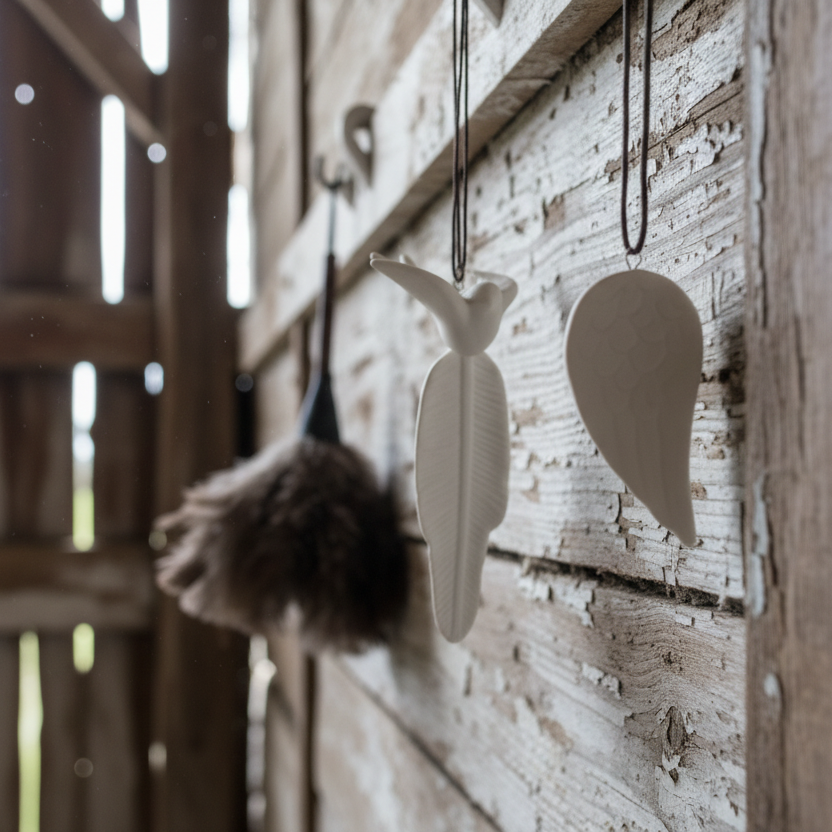 Decoration, Hanging Feather
