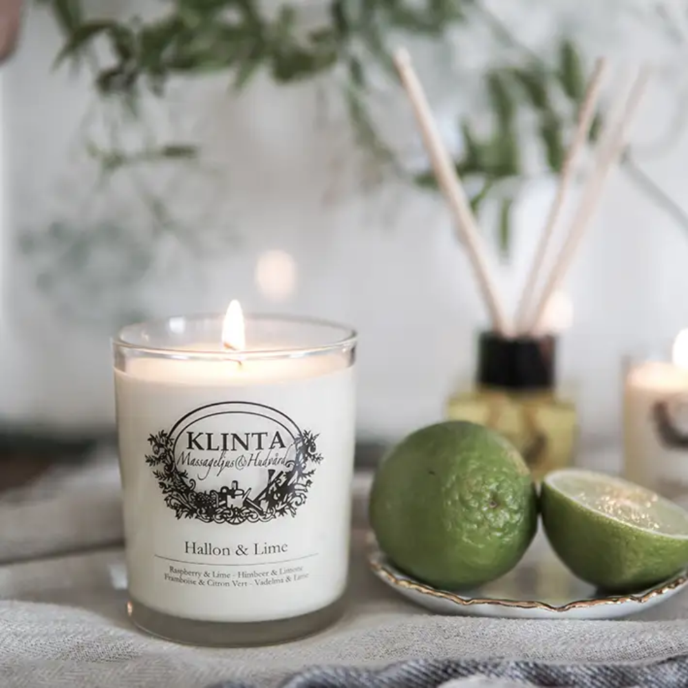 Doft/massageljus Hallon & Lime