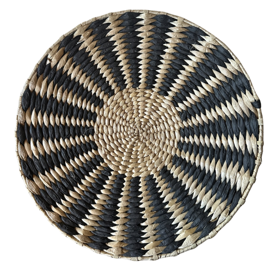 Väggdekoration Skagern, Stripe Svart