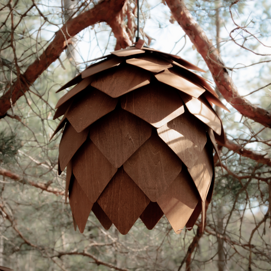 Pendant lamp Skogsgläntan, Walnut