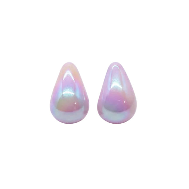 Earrings Pure Drop, Marshmallow
