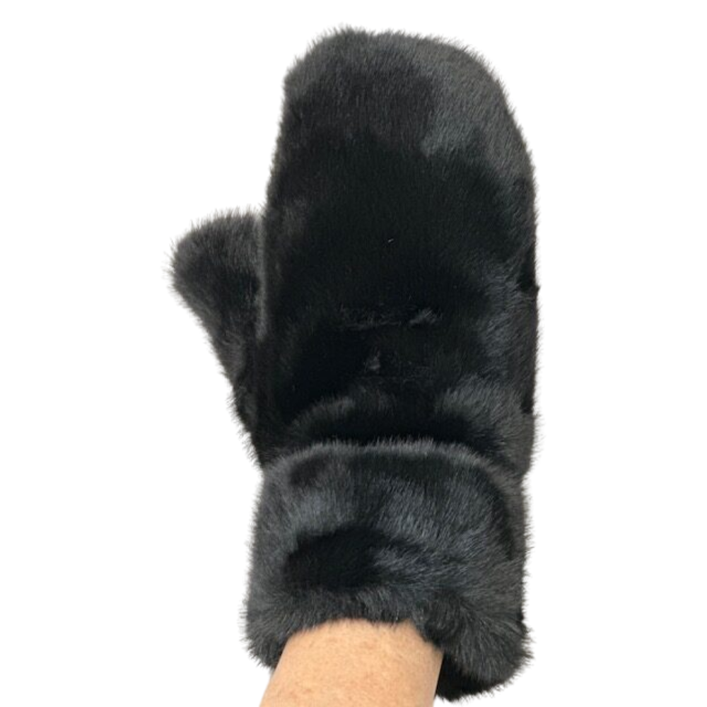 Luffer Cozy Fur, Sort