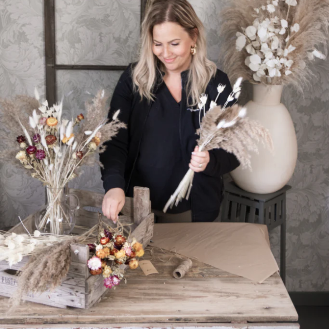 Torkade blommor & blad