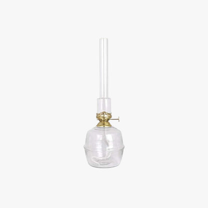 Fotogenlampa Majken stor klarglas mässing
