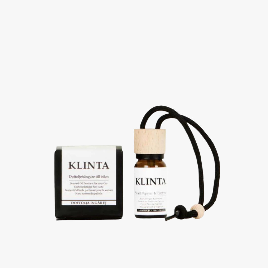 Doftoljehängare i trä