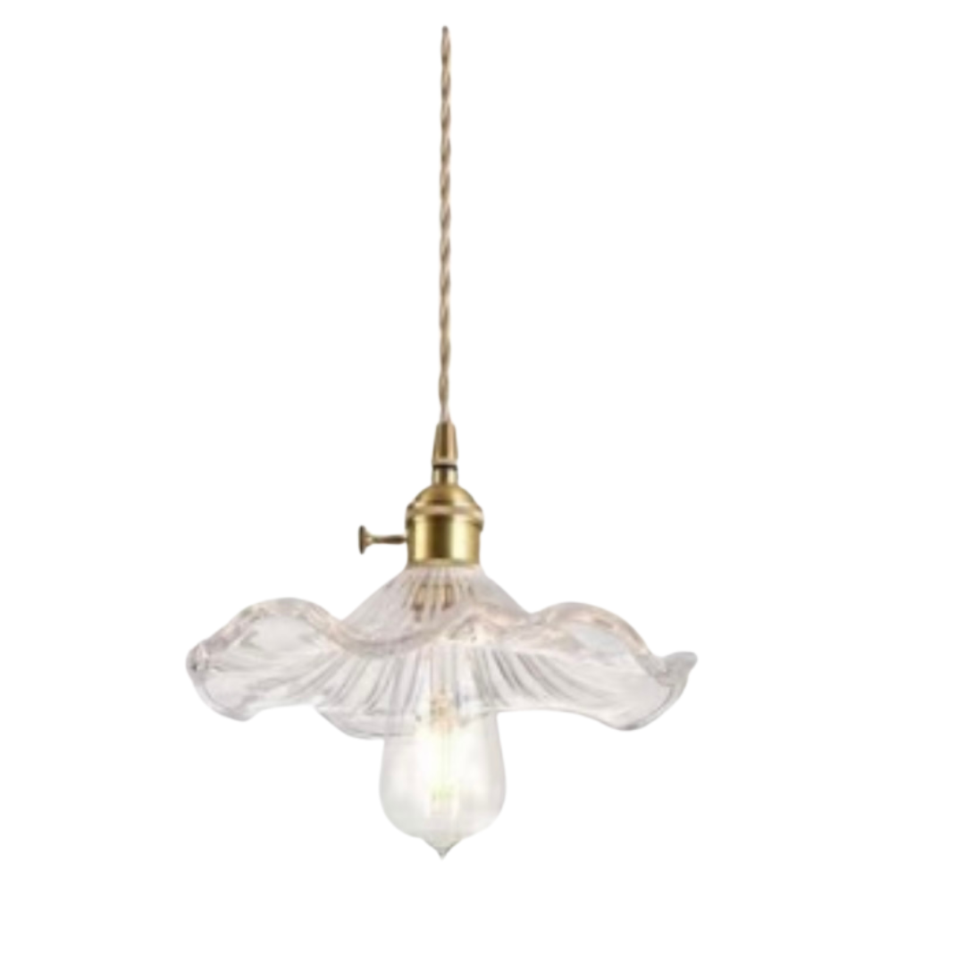 Fönsterlampa Blomvåg