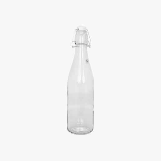 Glasflaska m. Patentkork 1Liter