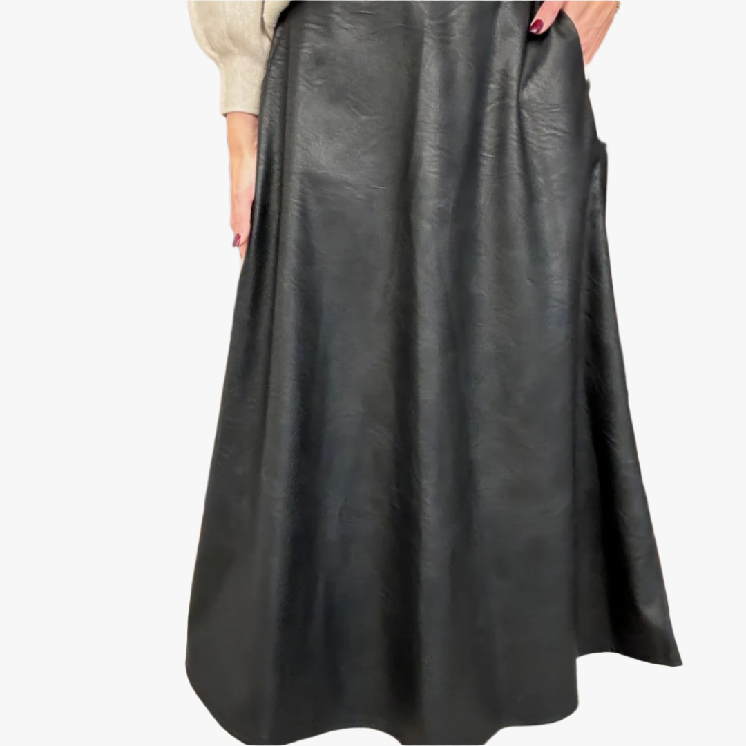 Kjol Benita, Konstläder