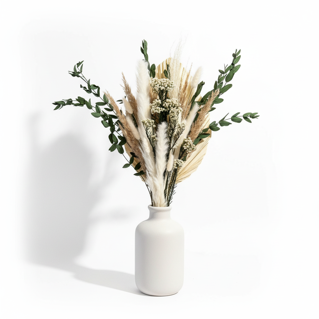 Mix Bouquet, palm leaves