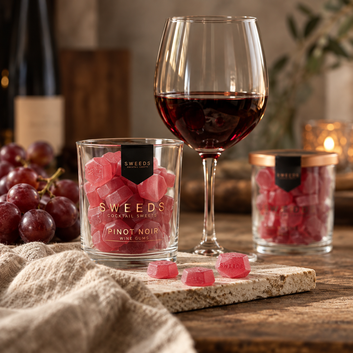 Lyxigt Vingummi - Pinot Noir, 300g